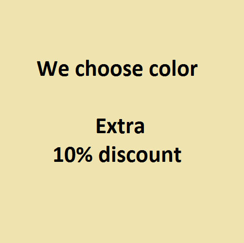 We choose color