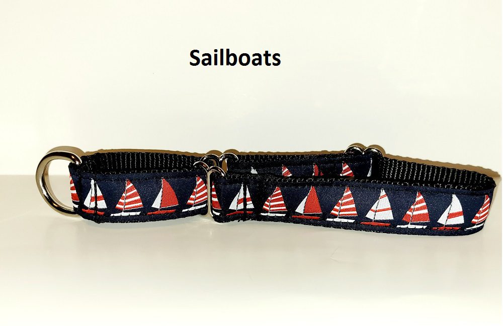 Nautical Dog Collar