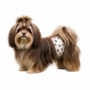 male dog in belly band dog diapers